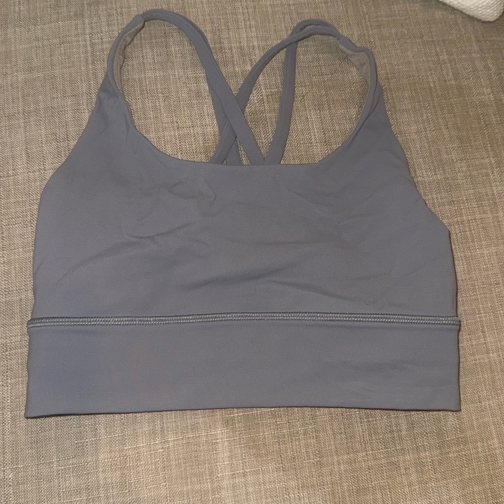 Lululemon energy bra longline (grey)